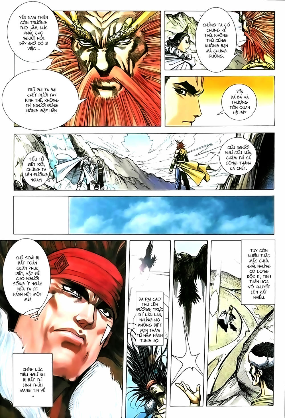 Song Hùng Kỳ Hiệp Chap 206 - Next Chap 207