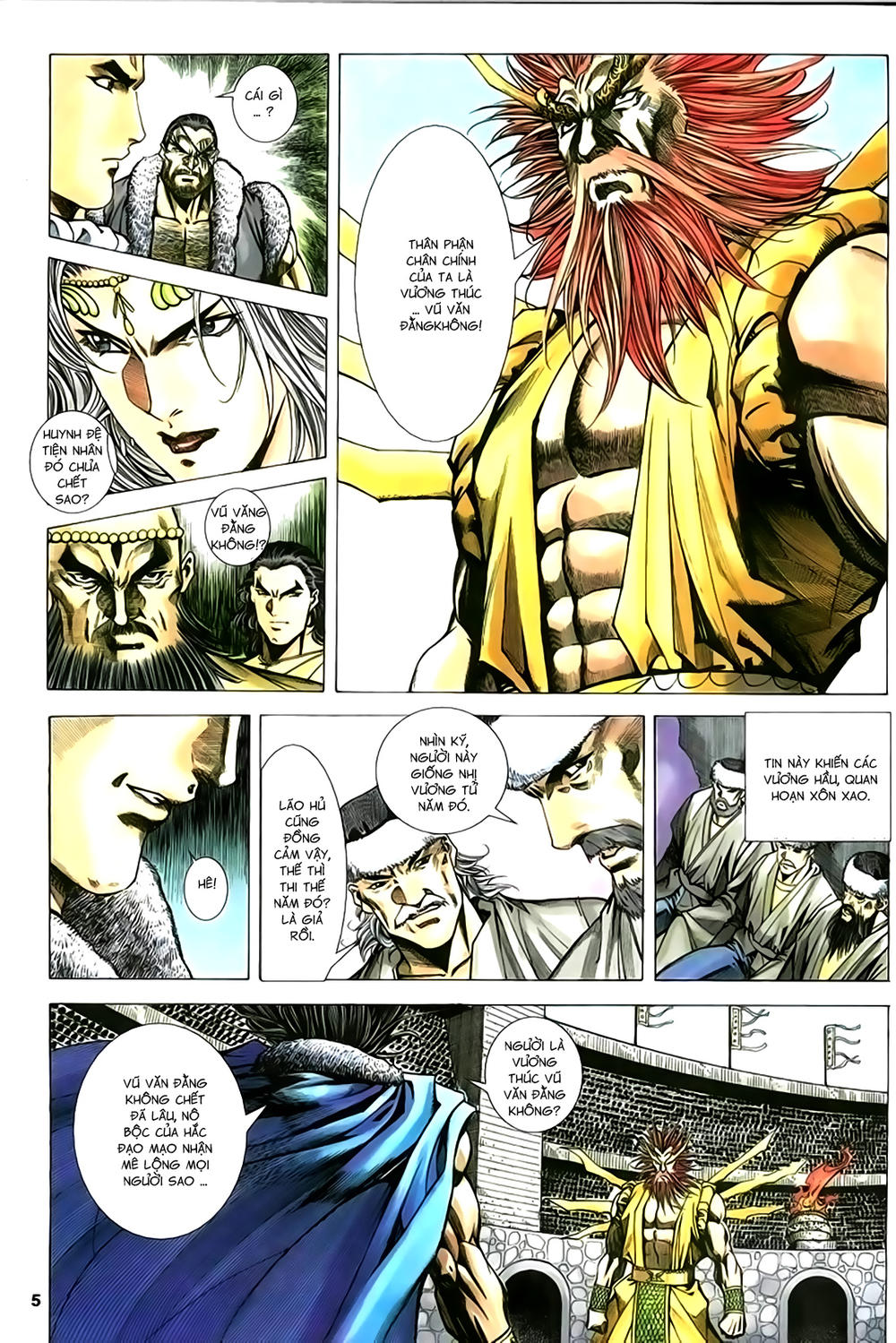 Song Hùng Kỳ Hiệp Chap 206 - Next Chap 207