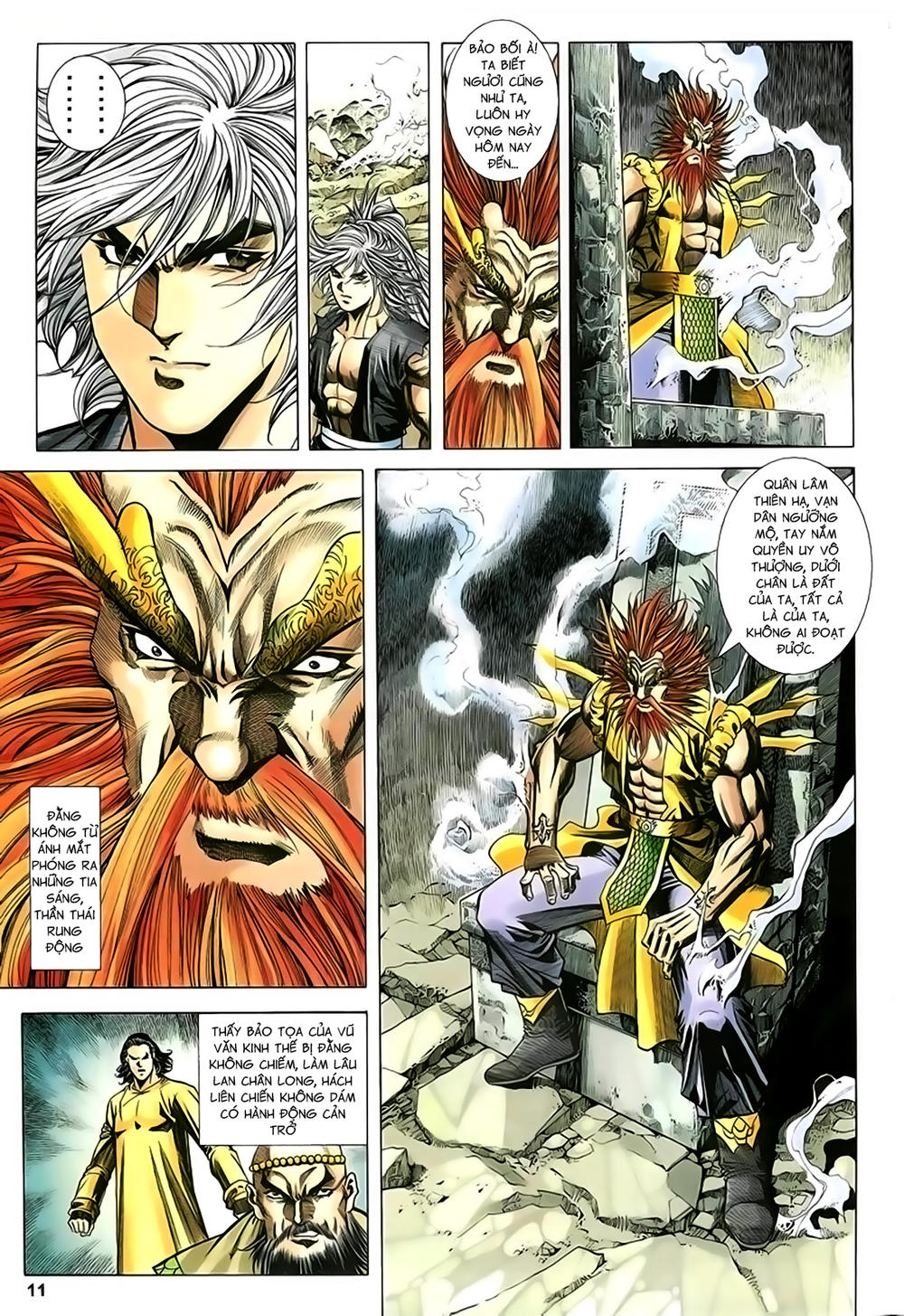 Song Hùng Kỳ Hiệp Chap 210 - Next Chap 211