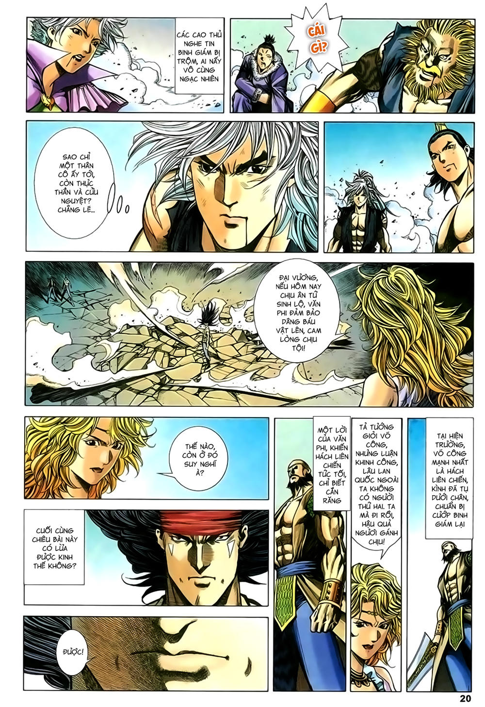 Song Hùng Kỳ Hiệp Chap 211 - Next Chap 212