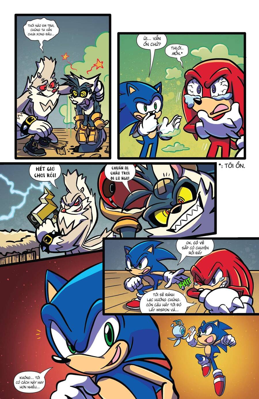 Sonic The Hedgehog Chap 3 - Next Chap 4