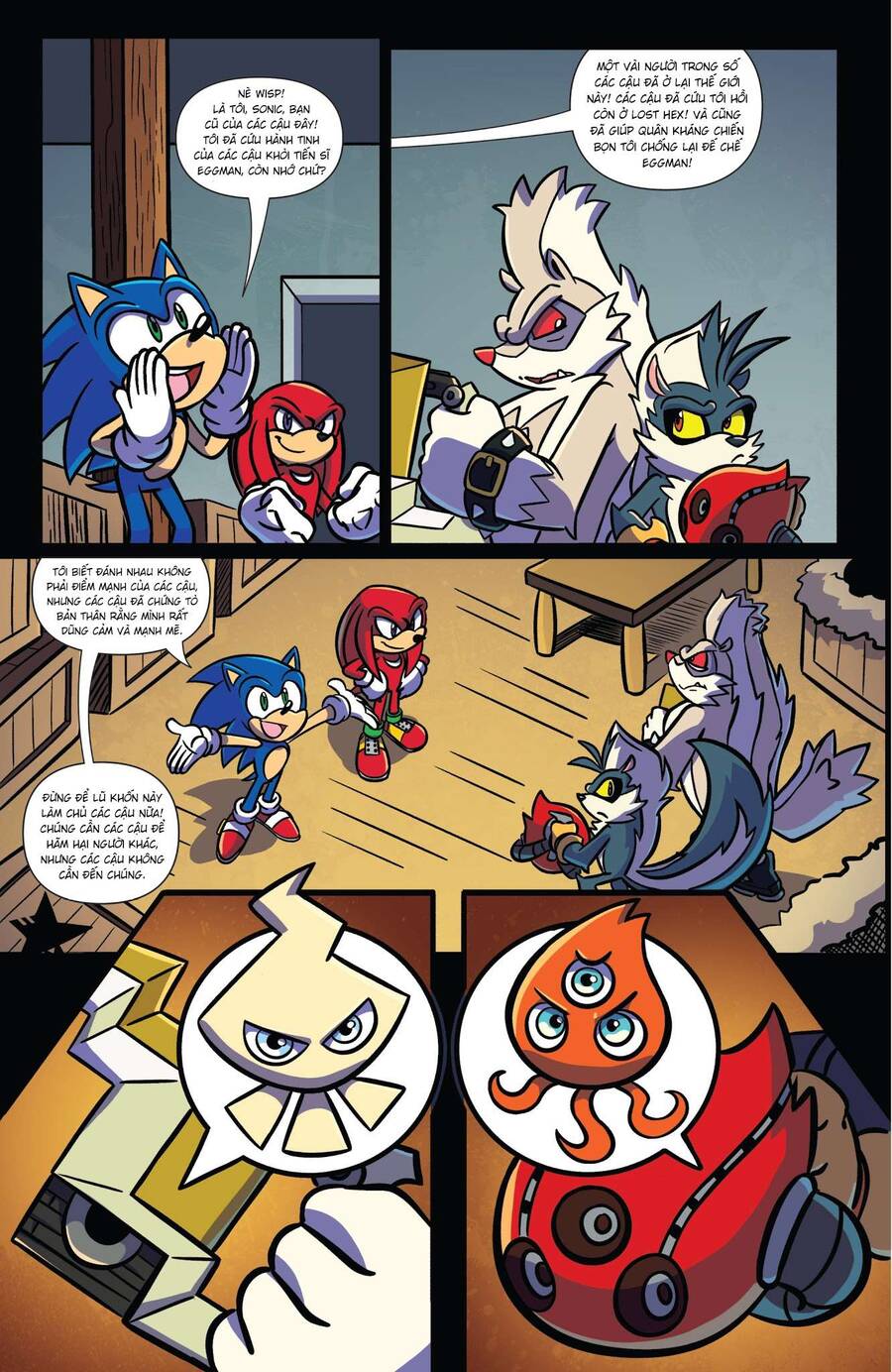 Sonic The Hedgehog Chap 3 - Next Chap 4