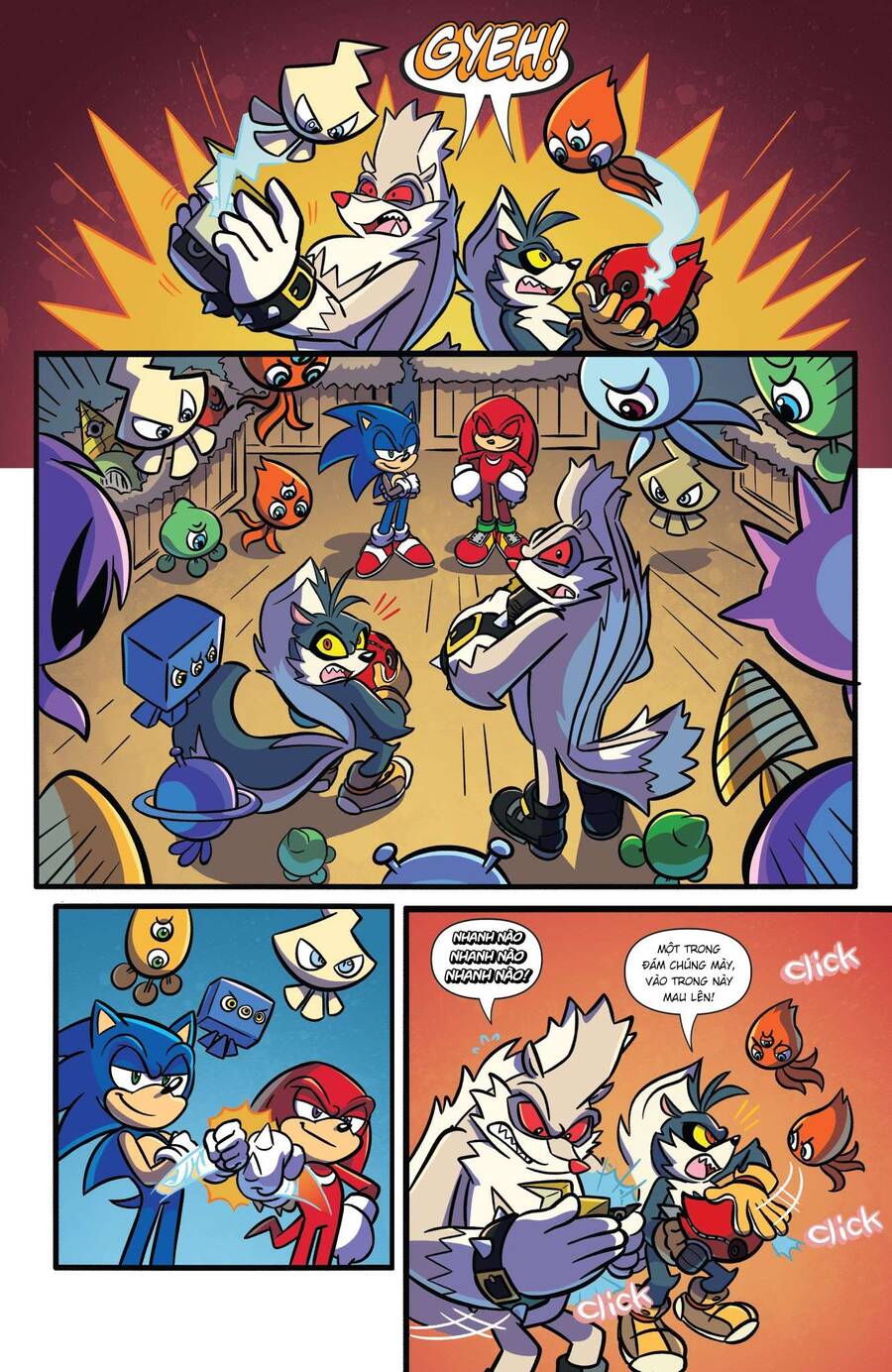 Sonic The Hedgehog Chap 3 - Next Chap 4