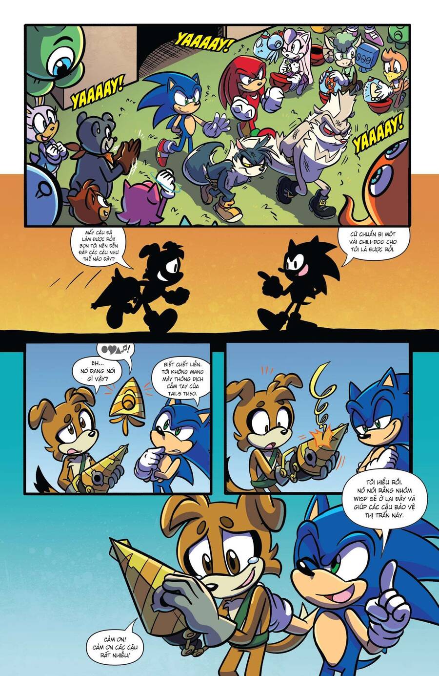 Sonic The Hedgehog Chap 3 - Next Chap 4