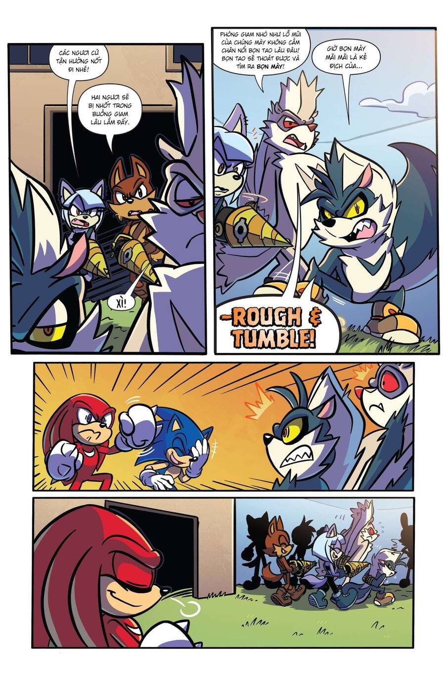 Sonic The Hedgehog Chap 3 - Next Chap 4