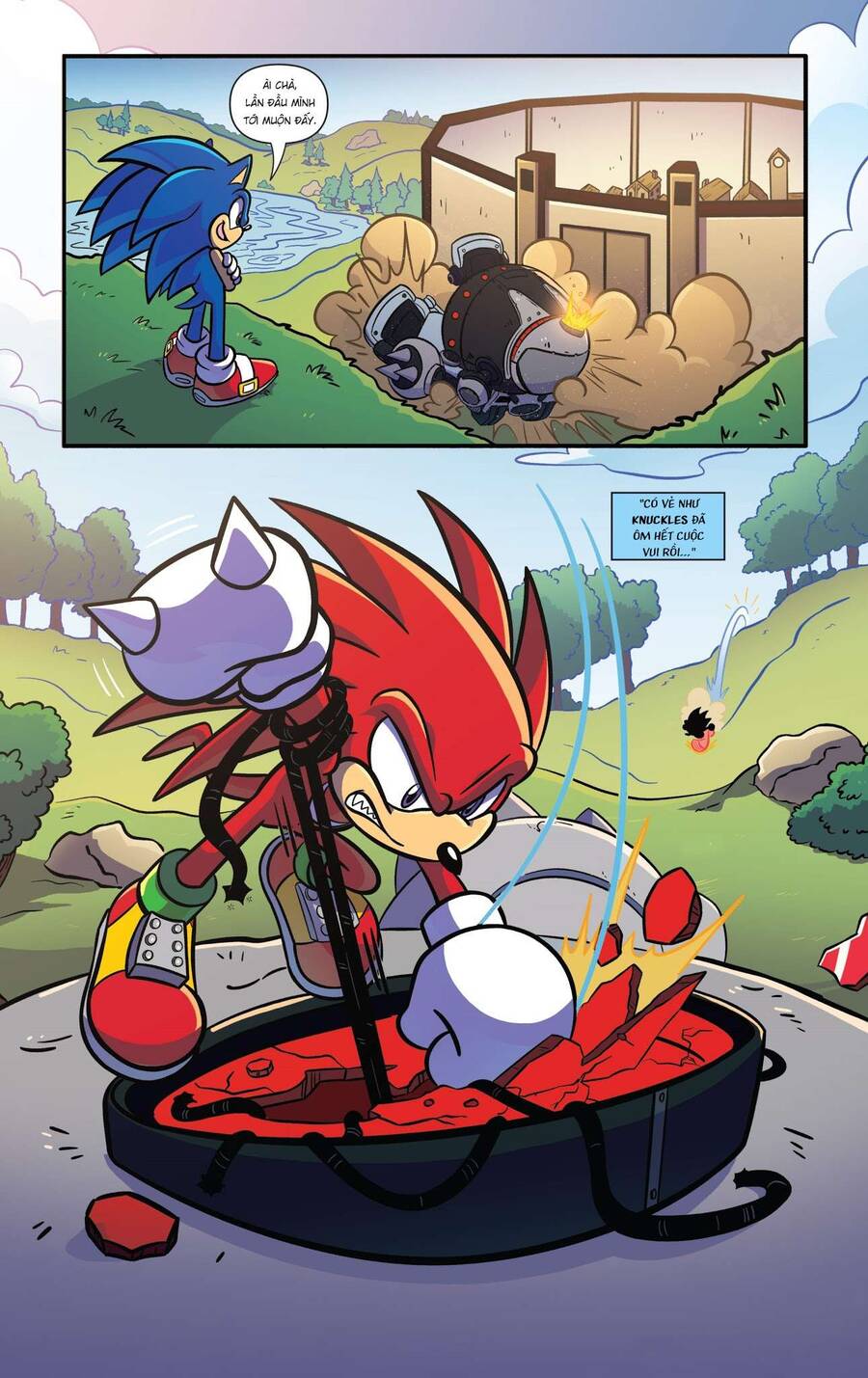 Sonic The Hedgehog Chap 3 - Next Chap 4