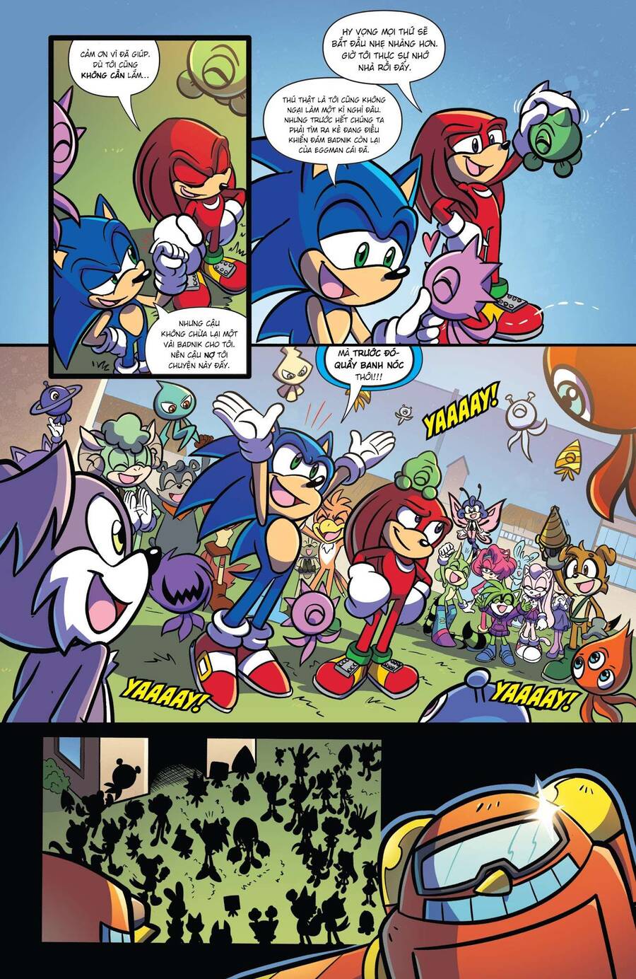 Sonic The Hedgehog Chap 3 - Next Chap 4