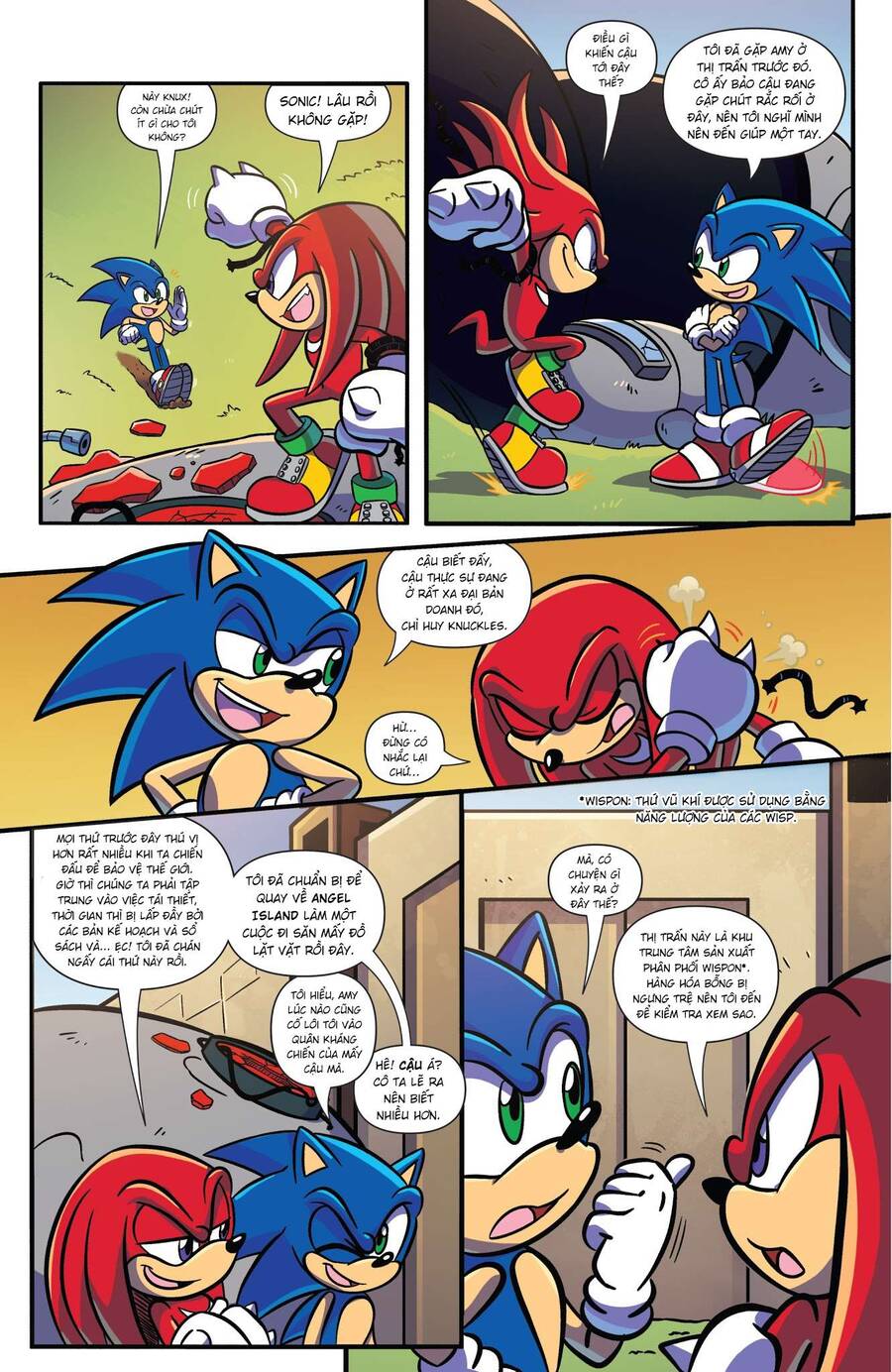 Sonic The Hedgehog Chap 3 - Next Chap 4
