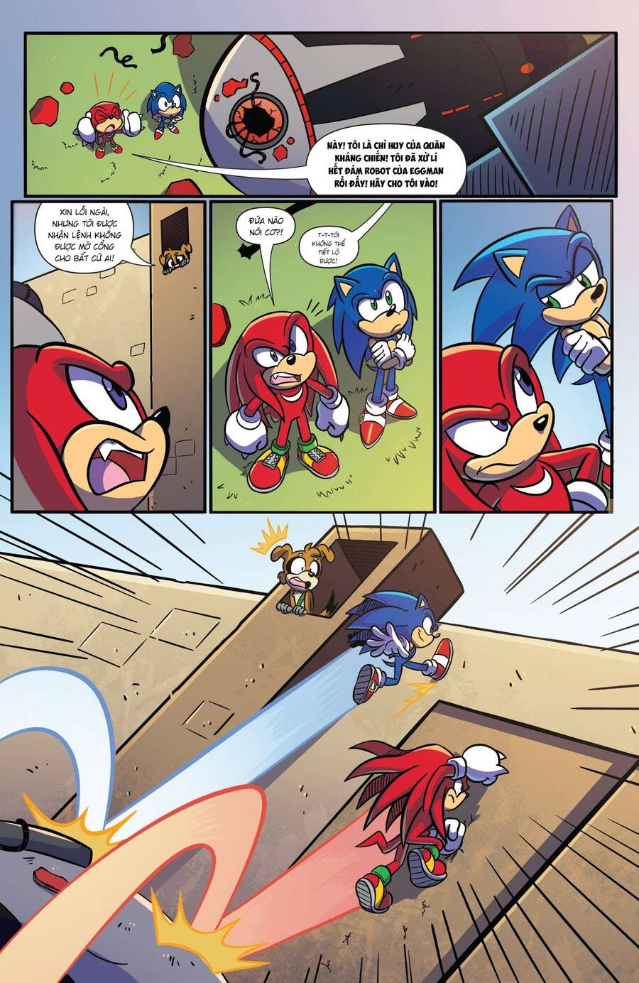 Sonic The Hedgehog Chap 3 - Next Chap 4