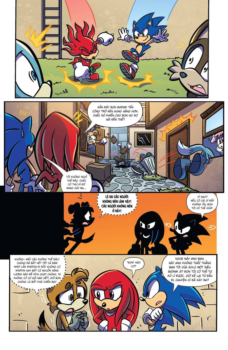 Sonic The Hedgehog Chap 3 - Next Chap 4