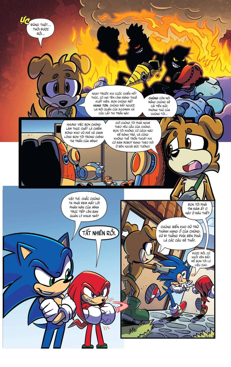 Sonic The Hedgehog Chap 3 - Next Chap 4