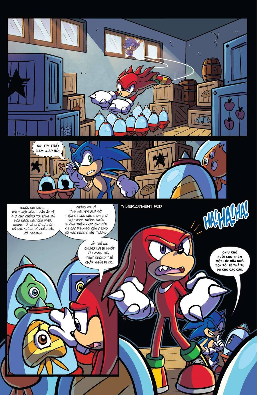 Sonic The Hedgehog Chap 3 - Next Chap 4