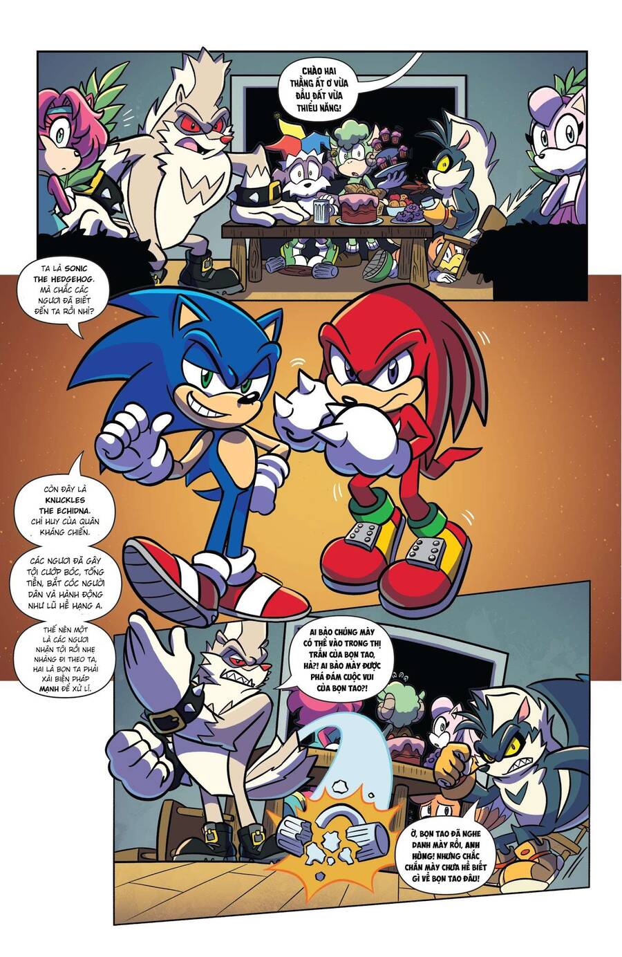 Sonic The Hedgehog Chap 3 - Next Chap 4
