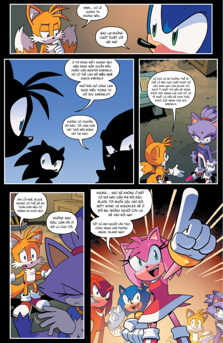 Sonic The Hedgehog Chap 9 - Next Chap 10