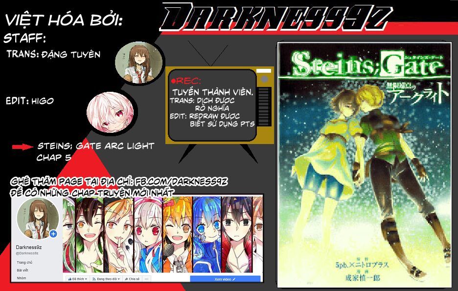 Steins; Gate - Mugen Enten No Arc Light Chap 5 - Next Chap 6