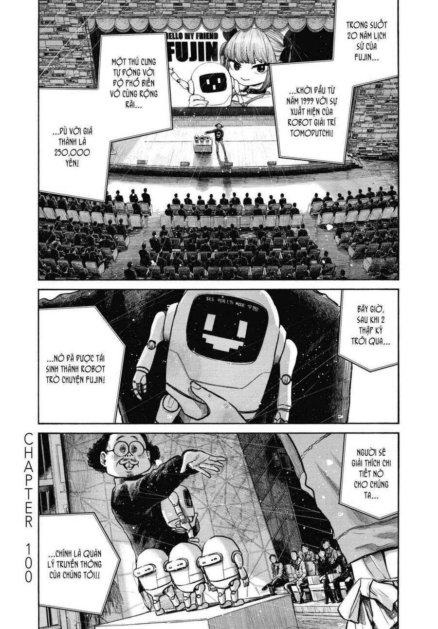 Sự Hủy Diệt Dededede Của Dead Dead Demon Chap 100 - Next Chap 101