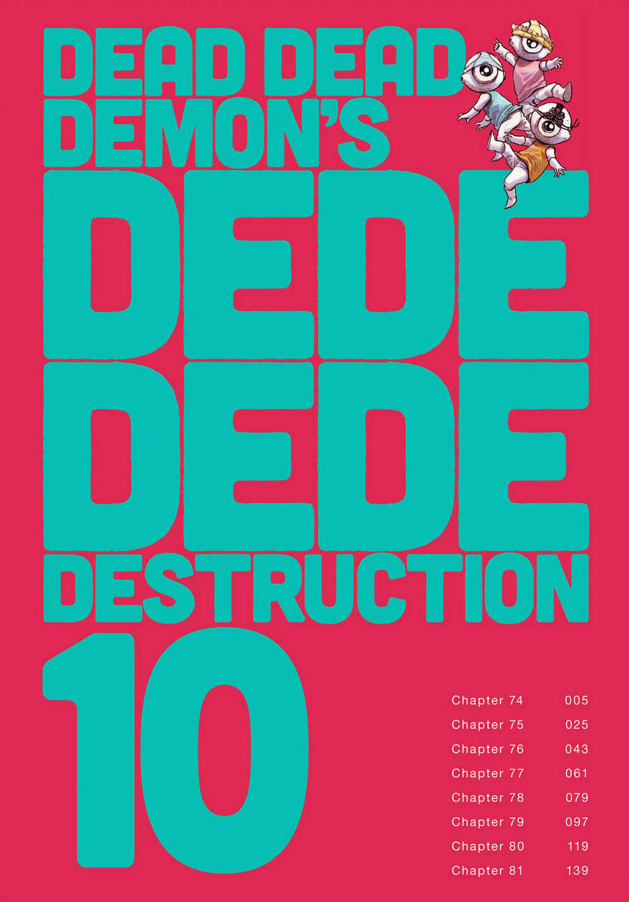 Sự Hủy Diệt Dededede Của Dead Dead Demon Chap 74 - Next Chap 75