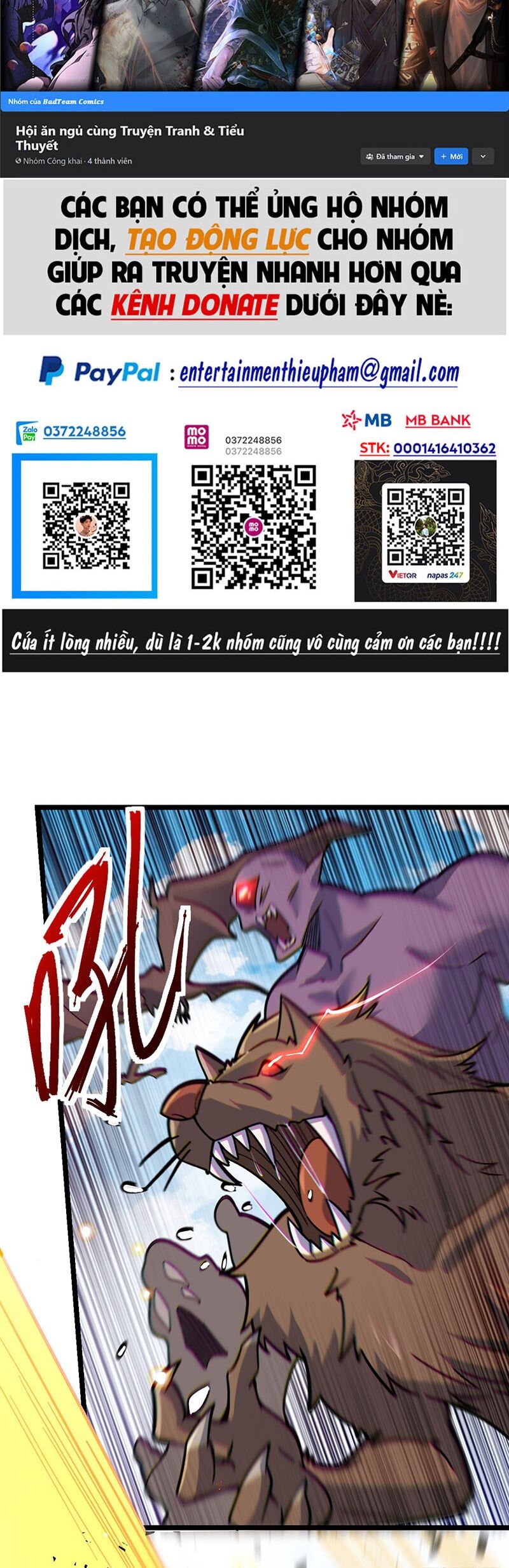 Sư Phụ Của Ta Mỗi Khi Đến Đại Nạn Mới Đột Phá Chap 37 - Next Chap 38