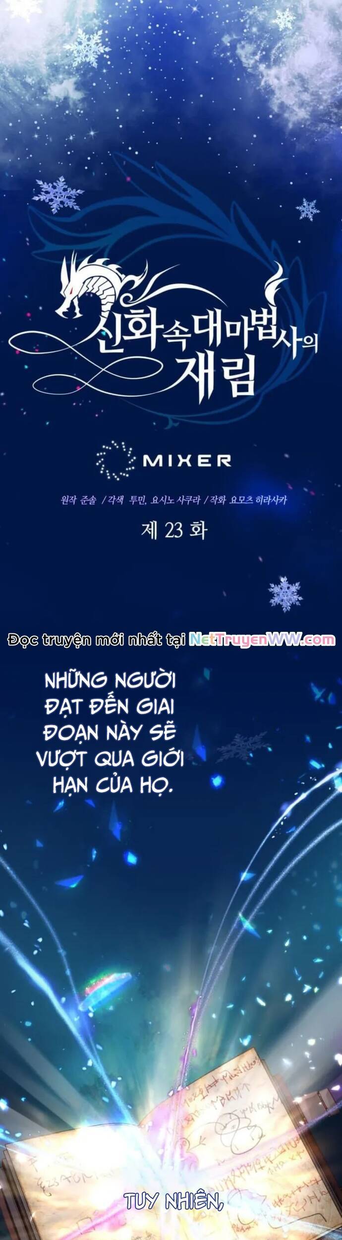 Sự Trở Lại Của Đại Pháp Sư Huyền Thoại Chap 23 - Next Chap 24