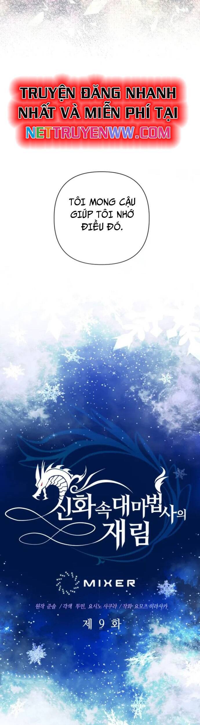 Sự Trở Lại Của Đại Pháp Sư Huyền Thoại Chap 9 - Next Chap 10
