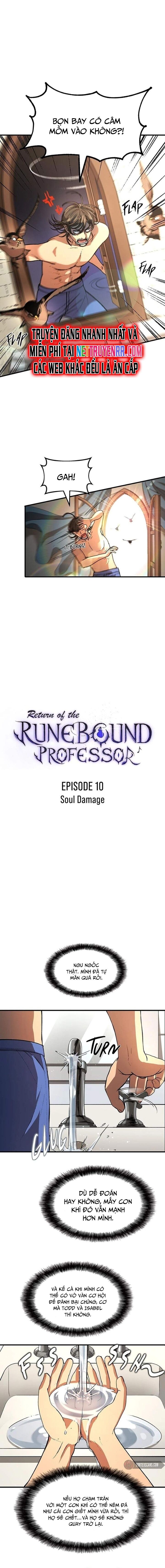 Sự Trở Lại Của Giáo Sư Runebound Chap 10 - Next Chap 11