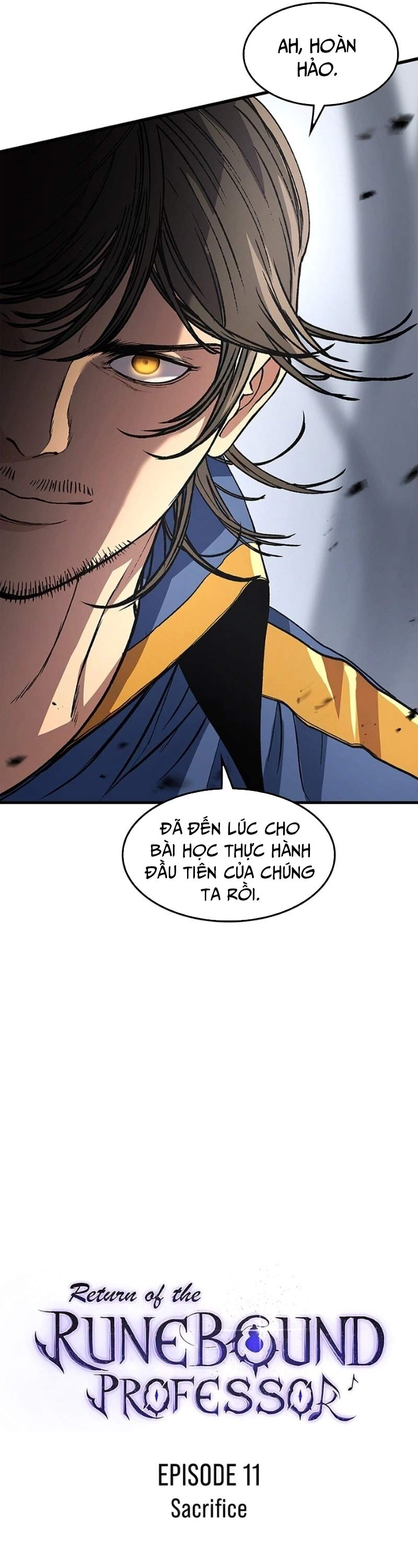 Sự Trở Lại Của Giáo Sư Runebound Chap 11 - Next Chap 12