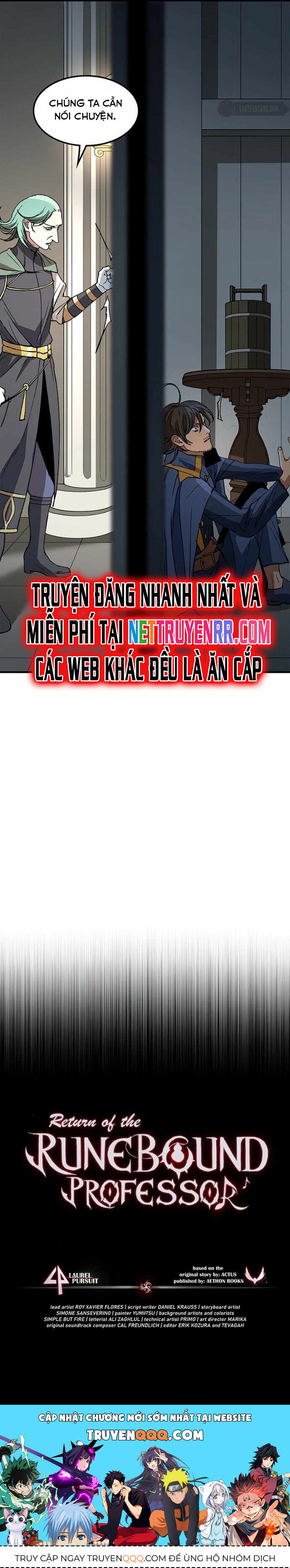 Sự Trở Lại Của Giáo Sư Runebound Chap 13 - Next Chap 14