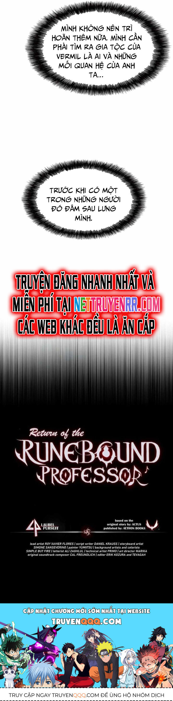 Sự Trở Lại Của Giáo Sư Runebound Chap 14 - Next Chap 15