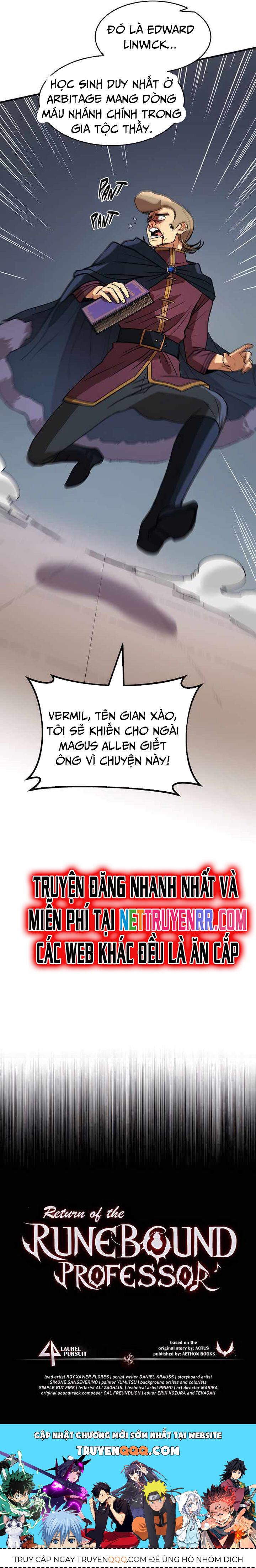 Sự Trở Lại Của Giáo Sư Runebound Chap 15 - Next Chap 16