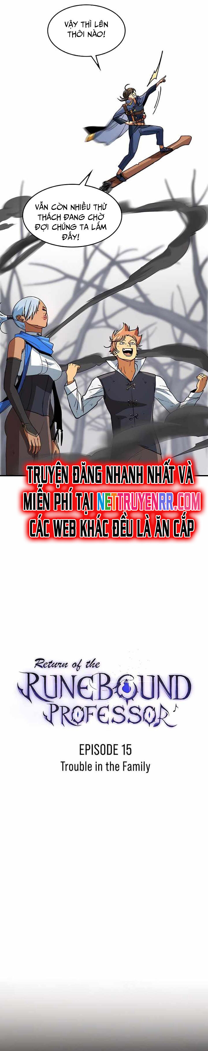 Sự Trở Lại Của Giáo Sư Runebound Chap 15 - Next Chap 16
