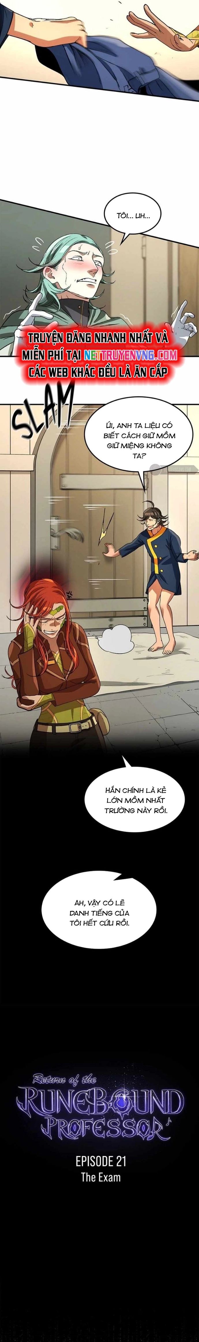 Sự Trở Lại Của Giáo Sư Runebound Chap 21 - Next Chap 22