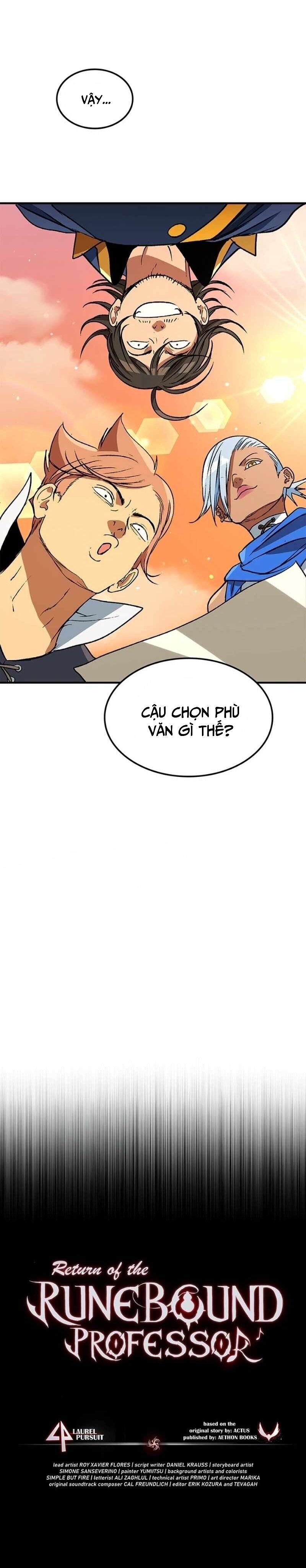 Sự Trở Lại Của Giáo Sư Runebound Chap 22 - Next Chap 23