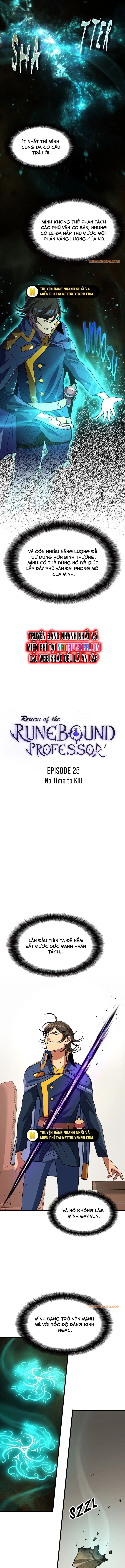 Sự Trở Lại Của Giáo Sư Runebound Chap 25 - Next Chap 26