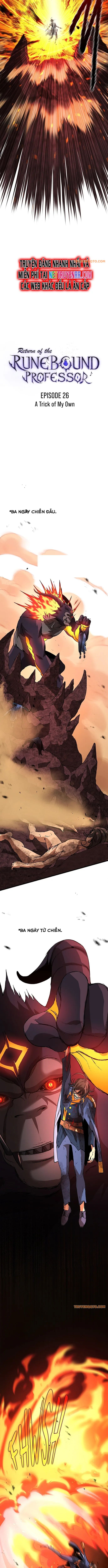 Sự Trở Lại Của Giáo Sư Runebound Chap 26 - Next Chap 27