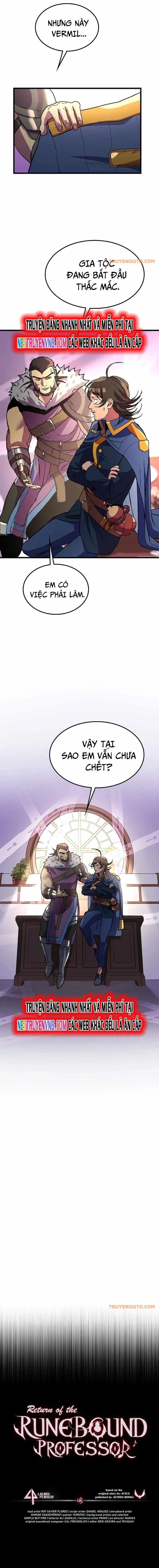 Sự Trở Lại Của Giáo Sư Runebound Chap 28 - Next Chap 29