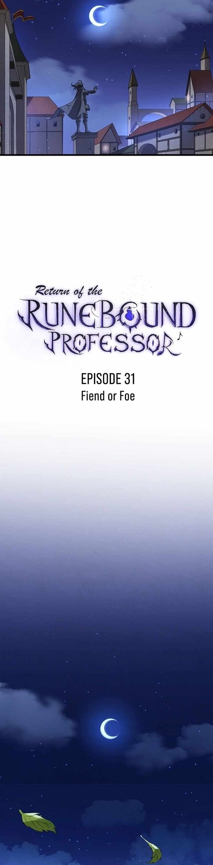 Sự Trở Lại Của Giáo Sư Runebound Chap 31 - Next Chap 32
