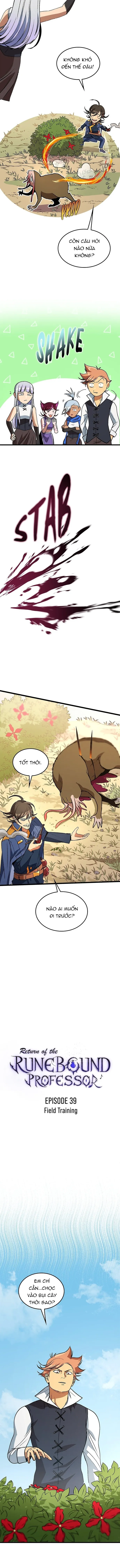 Sự Trở Lại Của Giáo Sư Runebound Chap 39 - Next Chap 40