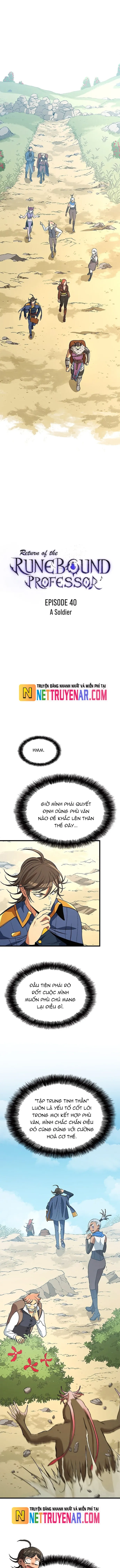 Sự Trở Lại Của Giáo Sư Runebound Chap 40 - Next Chap 41