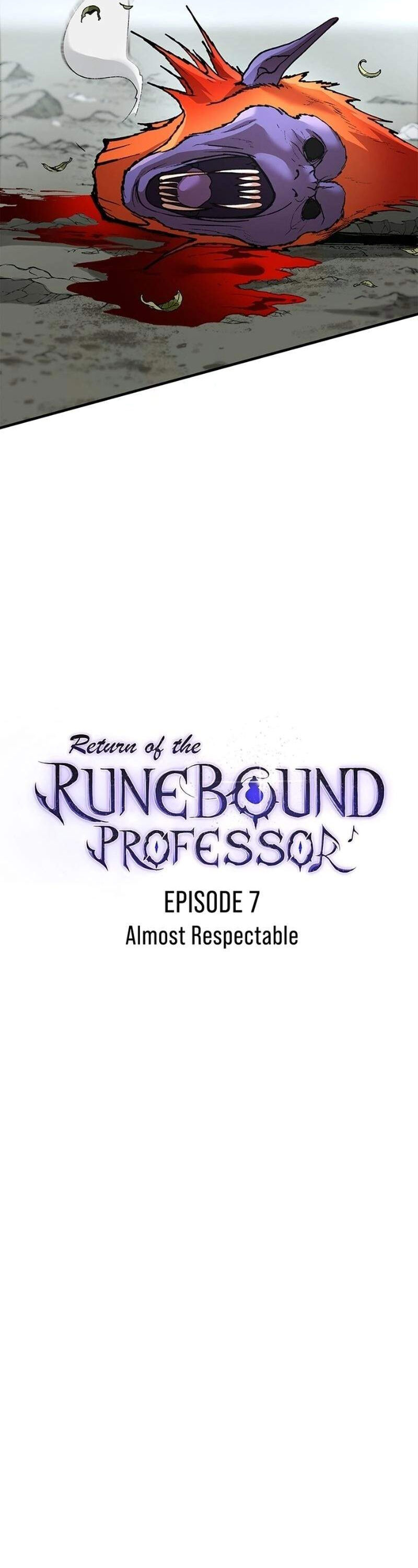 Sự Trở Lại Của Giáo Sư Runebound Chap 7 - Next Chap 8