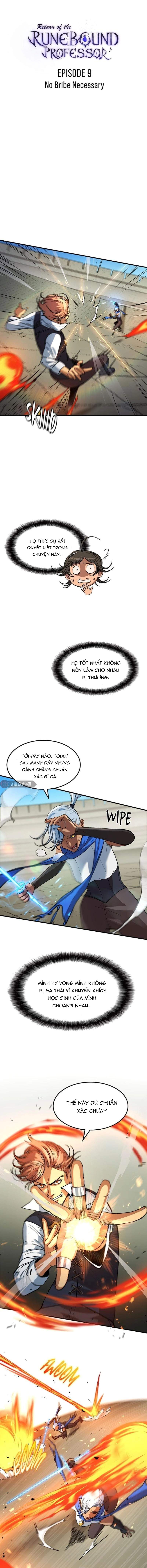 Sự Trở Lại Của Giáo Sư Runebound Chap 9 - Next Chap 10