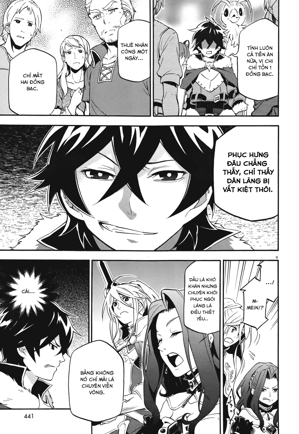 Sự Trỗi Dậy Của Anh Hùng Khiên Chap 10 - Next Chap 11