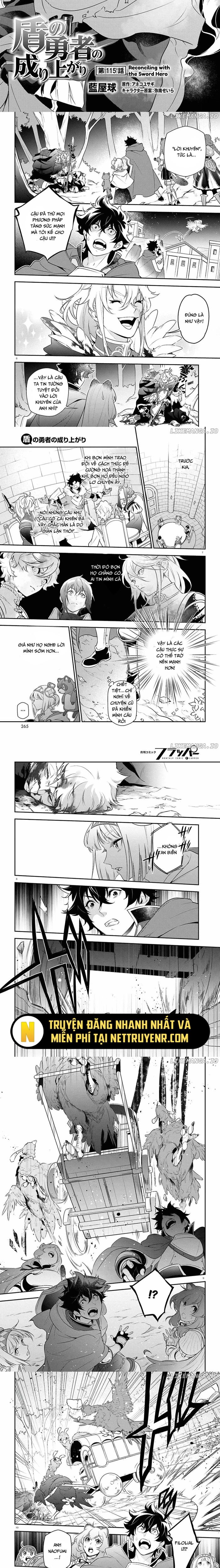 Sự Trỗi Dậy Của Anh Hùng Khiên Chap 115 - Next Chap 116