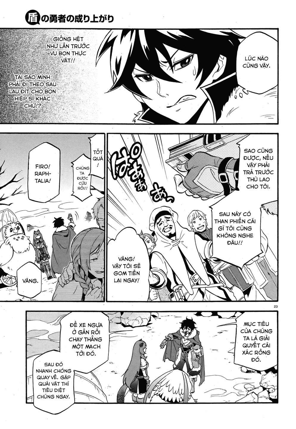 Sự Trỗi Dậy Của Anh Hùng Khiên Chap 12 - Next Chap 13