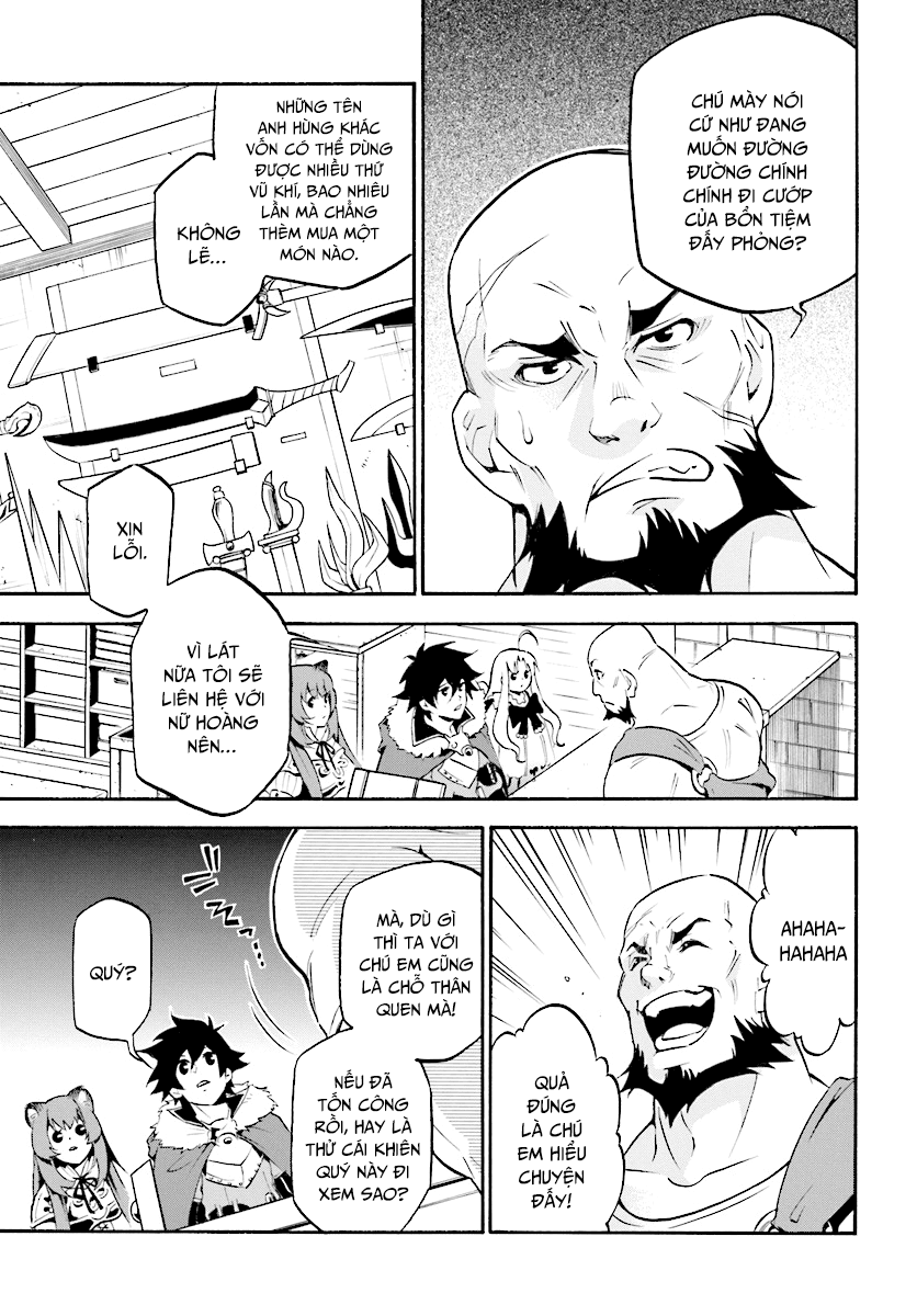 Sự Trỗi Dậy Của Anh Hùng Khiên Chap 34 - Next Chap 35