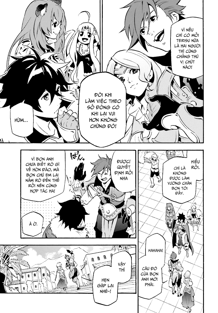 Sự Trỗi Dậy Của Anh Hùng Khiên Chap 35 - Next Chap 36