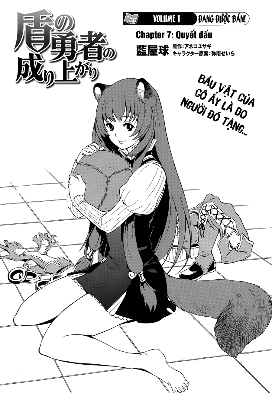 Sự Trỗi Dậy Của Anh Hùng Khiên Chap 7 - Next Chap 8