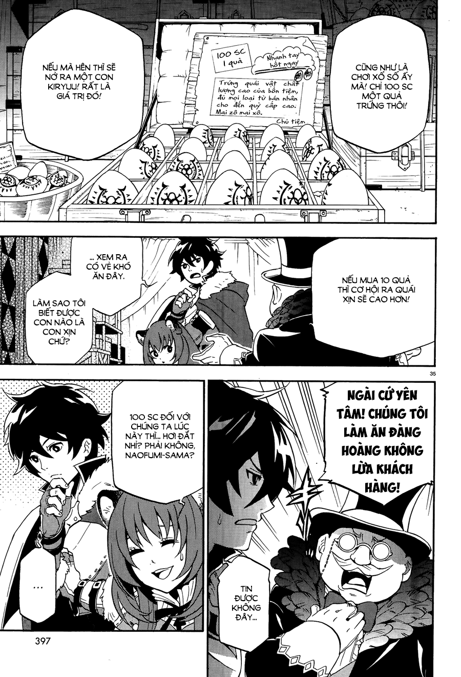 Sự Trỗi Dậy Của Anh Hùng Khiên Chap 8 - Next Chap 9