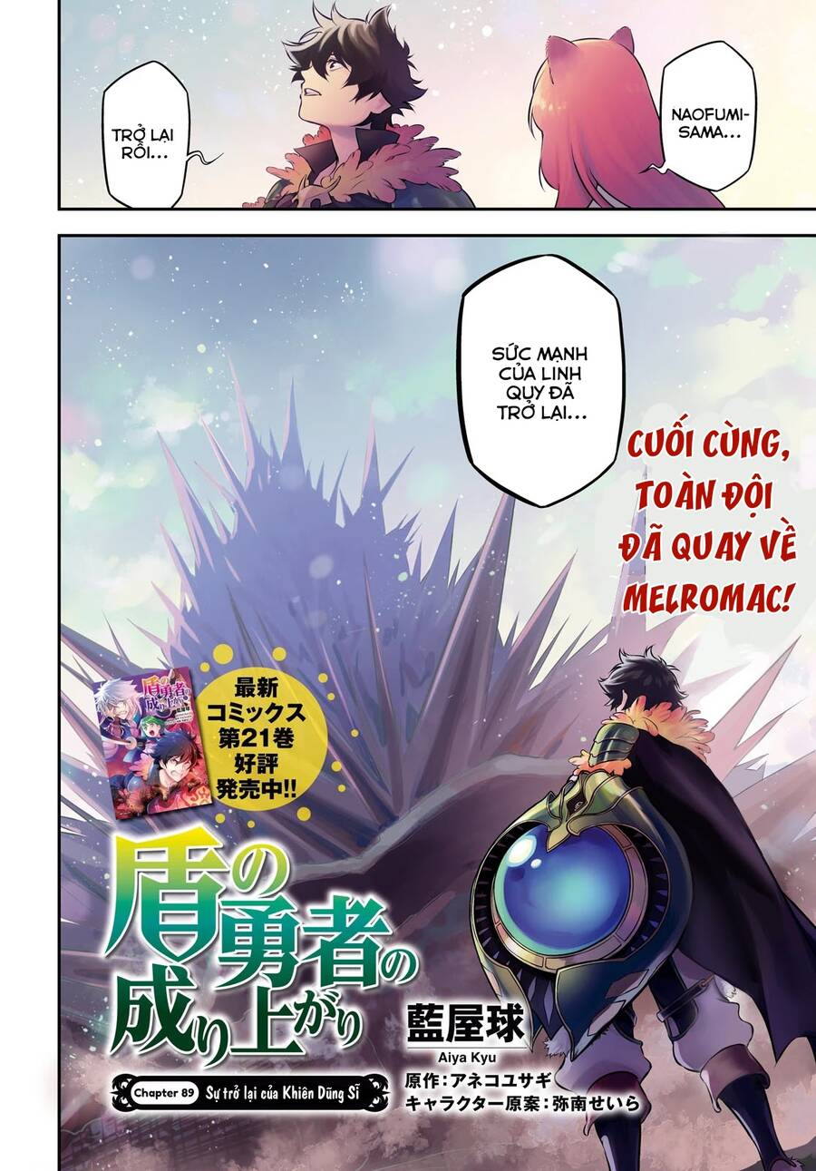 Sự Trỗi Dậy Của Anh Hùng Khiên Chap 89 - Next Chap 90