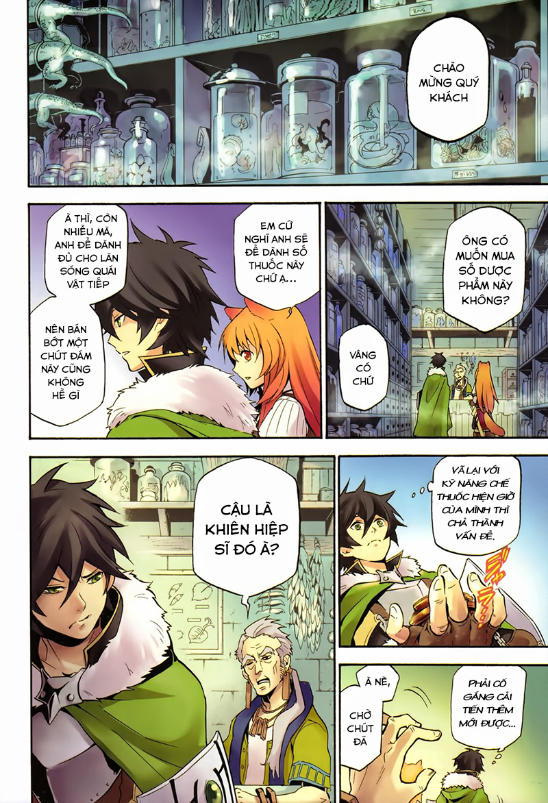 Sự Trỗi Dậy Của Anh Hùng Khiên Chap 9 - Next Chap 10