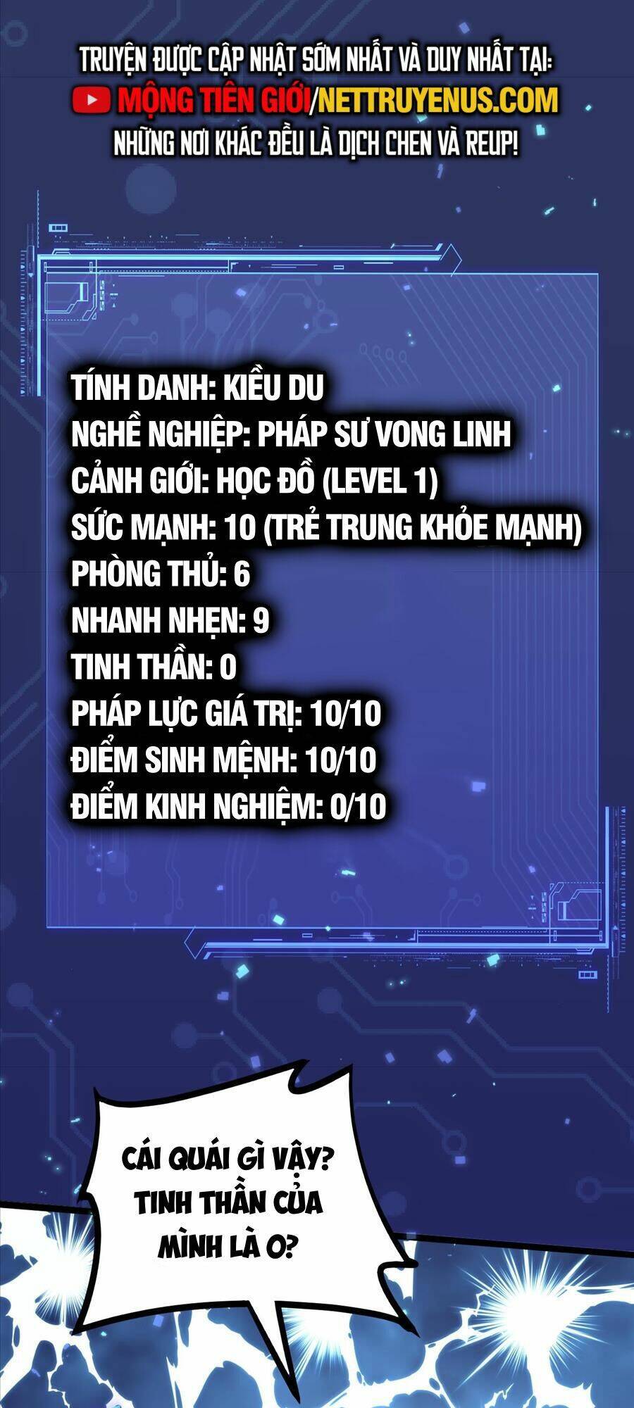 Sức Mạnh Tối Đa? Ta Lại Là Vong Linh Sư! Chap 1 - Next Chap 2